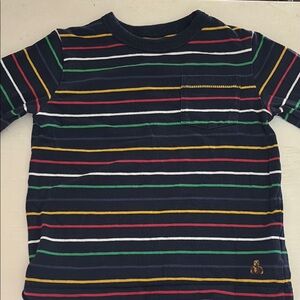 GAP Blue and Red Long Sleeve Tee